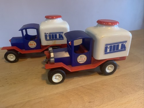 Vintage marx milk wagon - vintage,